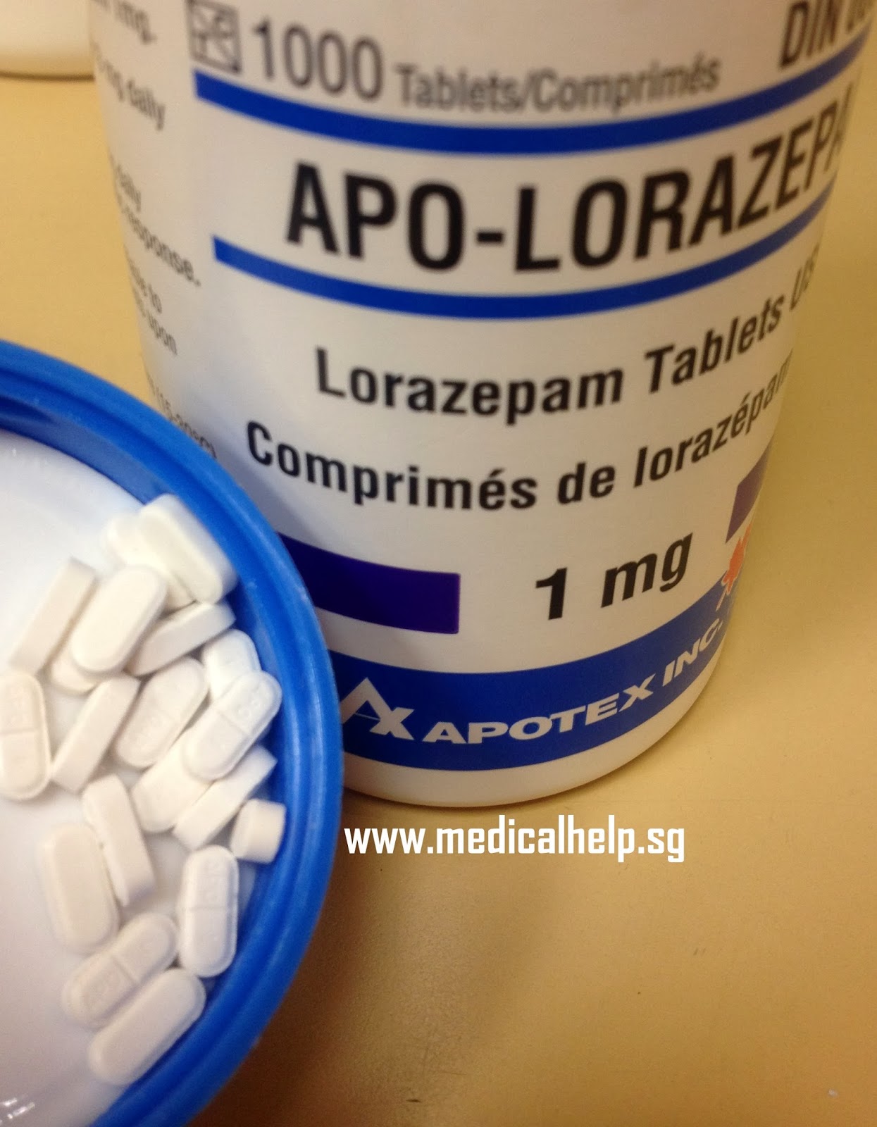 20 year old lorazepam